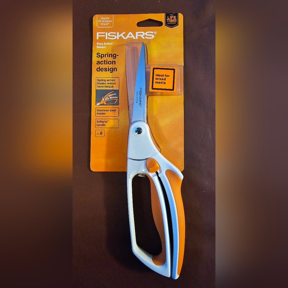 NIP- FISKARS- spring action scissors